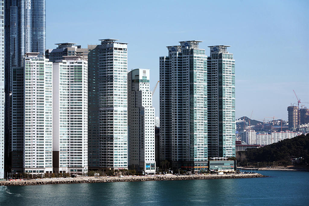 Hanwha Resort Haeundae Ciudad Metropolitana de Ciudad Metropolitana de Busan Exterior foto